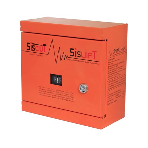 SİSLİFT-4 Elektronik Deprem Sensörü, Dört Çıkışlı